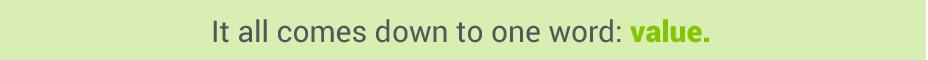 Value